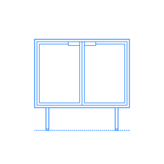 Furniture Nightstands Cohen Nightstand Svg Line Art, Free Vectors File
